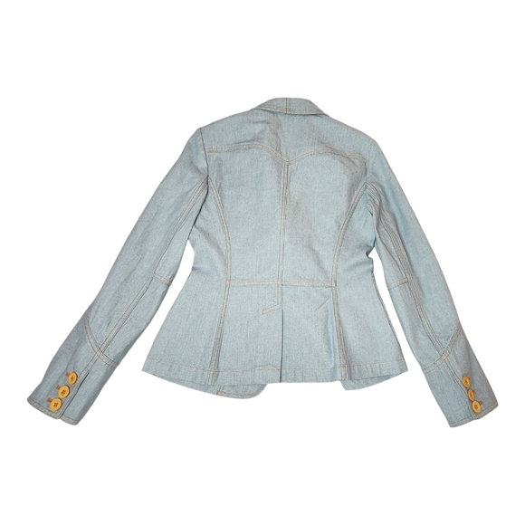 Marc Jacobs Women’s Denim Blue Blazer Jacket - Picture 7 of 11